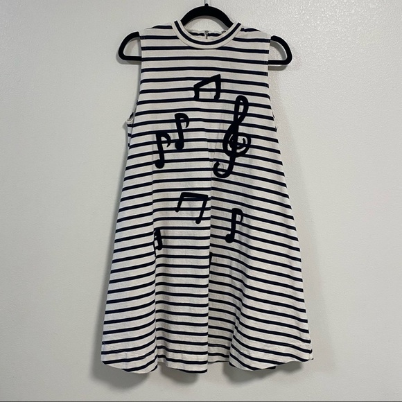 Monika Forsberg & Gorman Dress Women’s Size 10 100% cotton Stripped dress - Picture 1 of 10